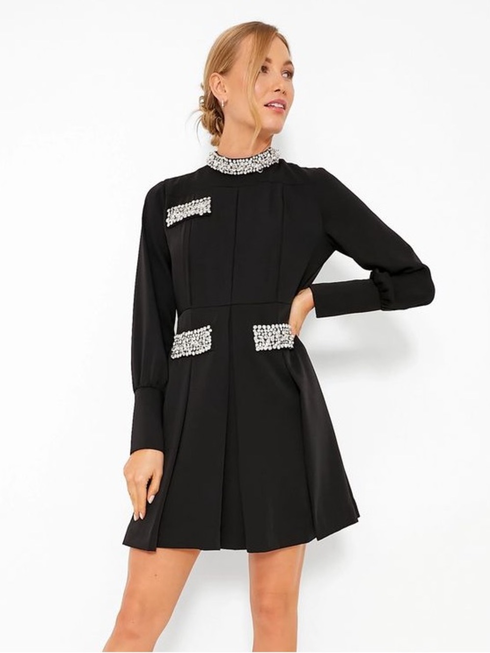 Tuckernuck Hoyt Crystal Embellished Dress